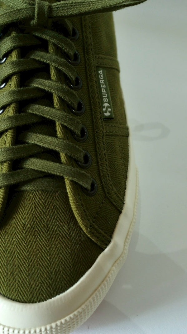 SUPERGA　ARTIFACT 2750 HERRINGBONE  オリーブ