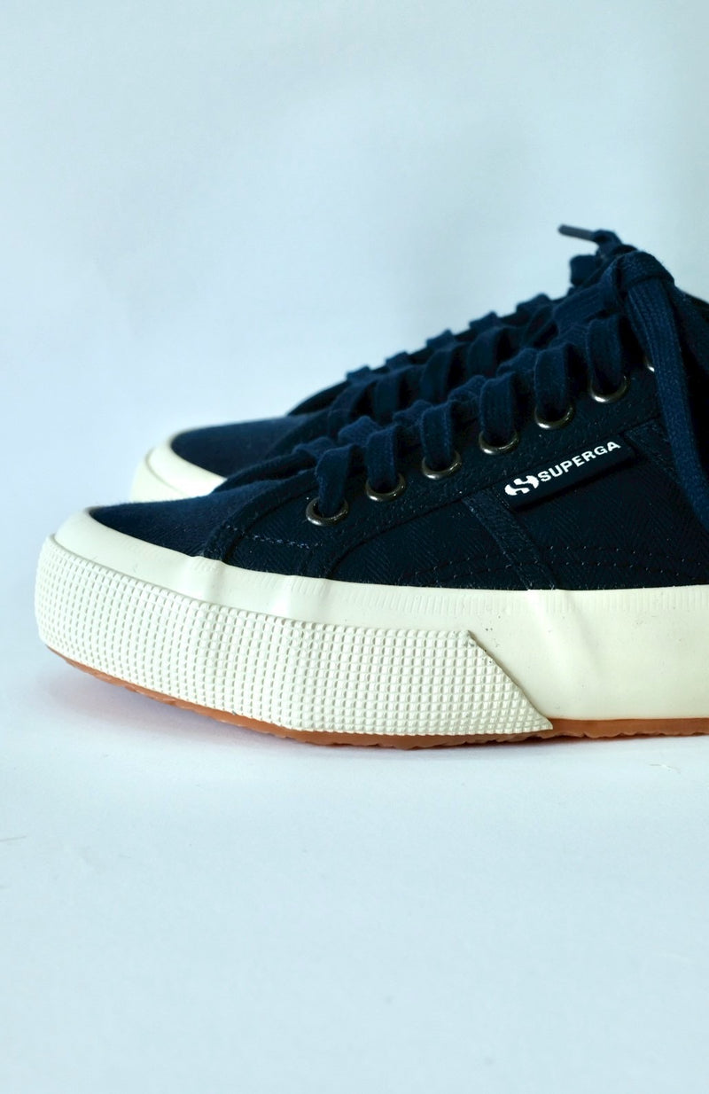 SUPERGA　ARTIFACT 2750 HERRINGBONE  ネイビー