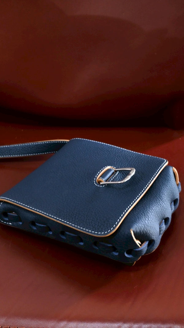 ILMICIO NA-3 FLAP POCHETTO  NAVY