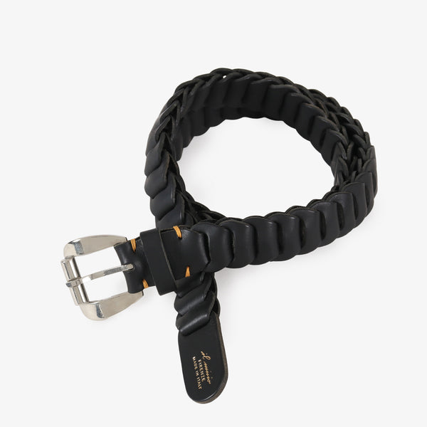 il micio(イルミーチョ）　BOHO VAQUETA（バケッタ）LEATHER BELT col BLACK